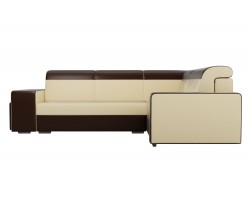 Угловой диван Мустанг с двумя пуфами Правый
